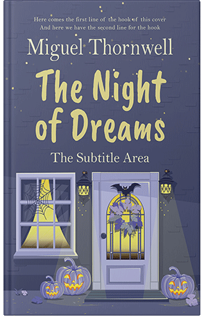 Premade Book Cover Comet