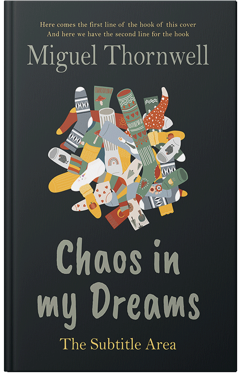 Front view of Premade Chick Lit Book Cover - Outer Space