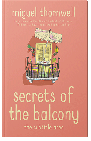 Premade Book Cover Tonys Pink