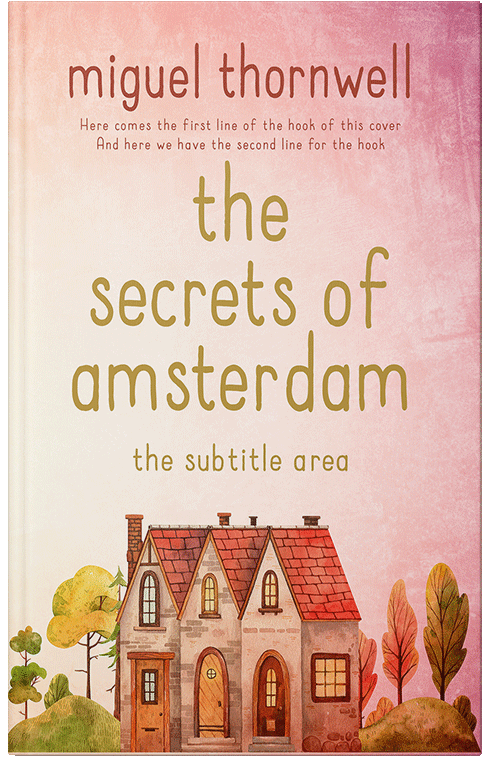 Front view of Premade Children's Book Cover - Givry