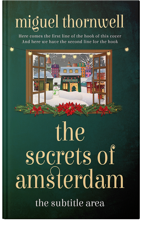 Front view of Premade Literary Fiction Book Cover - Celtic