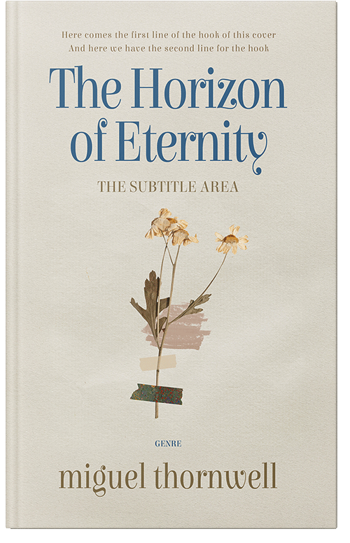 Front view of Premade Literary Fiction Book Cover - Pearl Bush