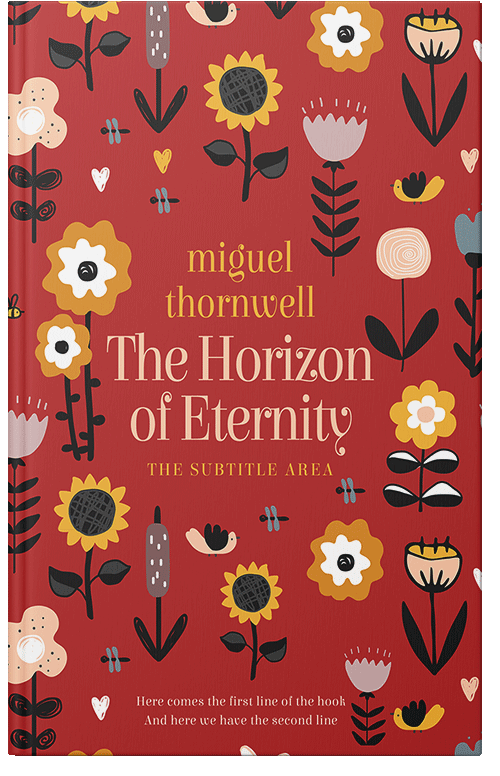 Front view of Premade Literary Fiction Book Cover - Tall Poppy