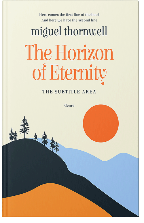 Front view of Premade Literary Fiction Book Cover - Mirage