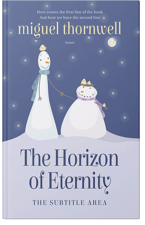 Front view of Premade Children's Book Cover - Snuff