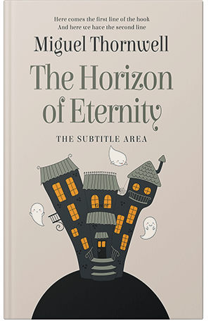 Premade Book Cover Outer Space