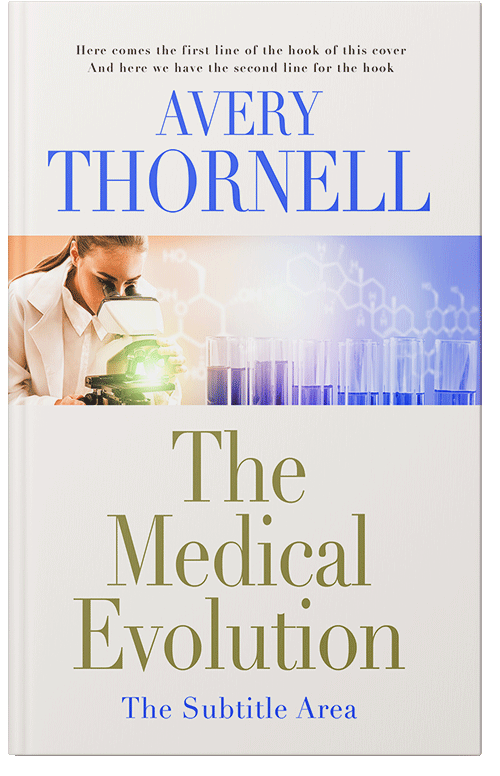 Front view of Custom & Premade Science & Nature Book Cover - Soft Peach #17733 | BookCoverZone*