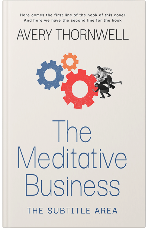 Front view of Custom & Premade Self-Improvement & Self-Help Book Cover - Quarter Spanish White #17759 | BookCoverZone*