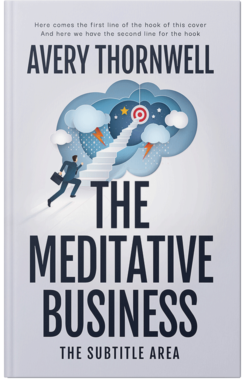 Front view of Custom & Premade  Book Cover - Cloud Burst #17765 | BookCoverZone*