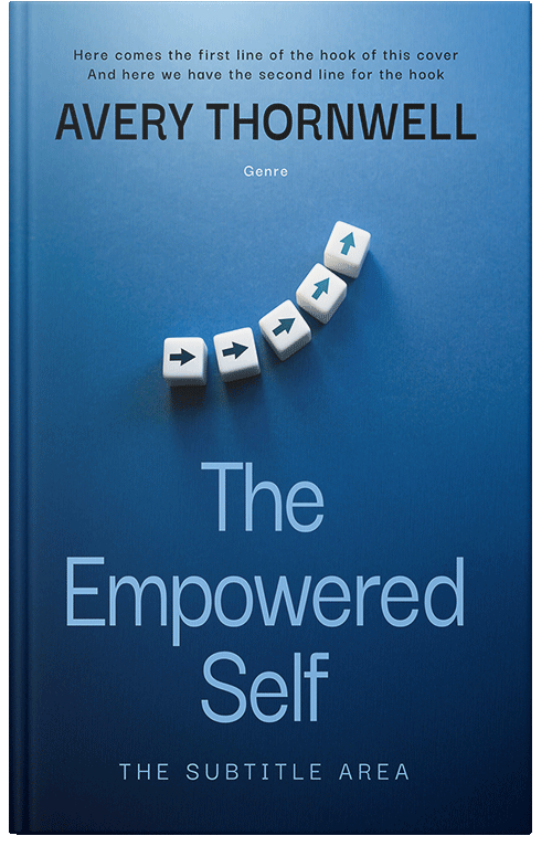 Front view of Custom & Premade Self-Improvement & Self-Help Book Cover - Venice Blue #17772 | BookCoverZone*