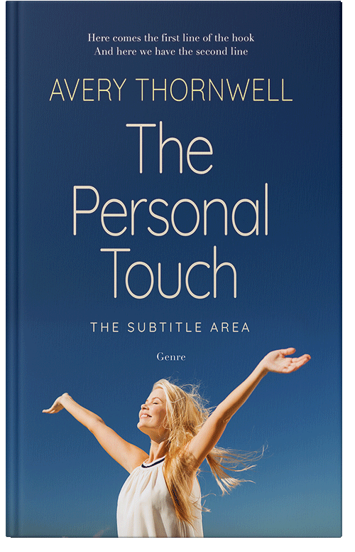 Front view of Custom & Premade Self-Improvement & Self-Help Book Cover - Chathams Blue #17778 | BookCoverZone*