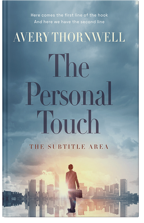 Front view of Premade Business Book Cover - Unknown