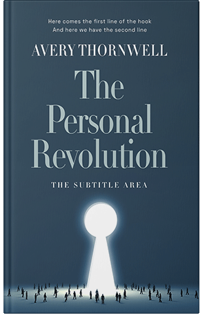 Premade Book Cover Blue Dianne