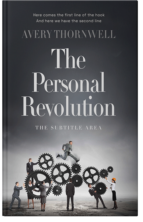 Front view of Custom & Premade Self-Improvement & Self-Help Book Cover - Shark #17785 | BookCoverZone*