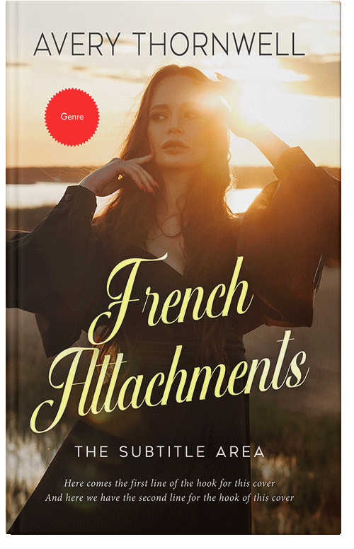 Front view of Custom & Premade Romance Book Cover - Pancho #17794 | BookCoverZone*