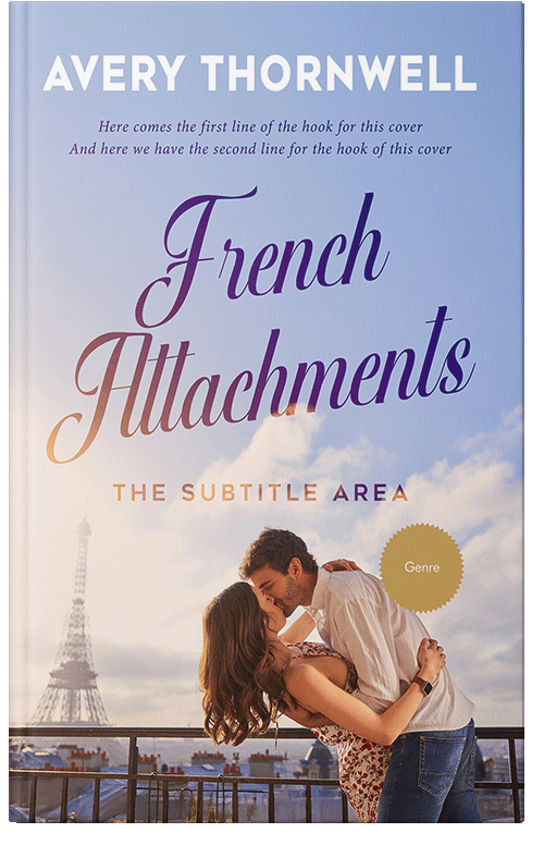 Front view of Custom & Premade Romance Book Cover - Ghost #17796 | BookCoverZone*