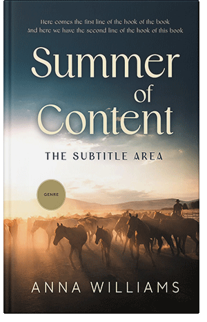 Premade Book Cover Hampton