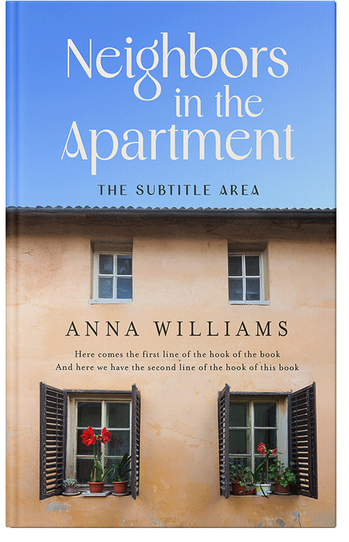 Front view of Premade Literary Fiction Book Cover - Unknown