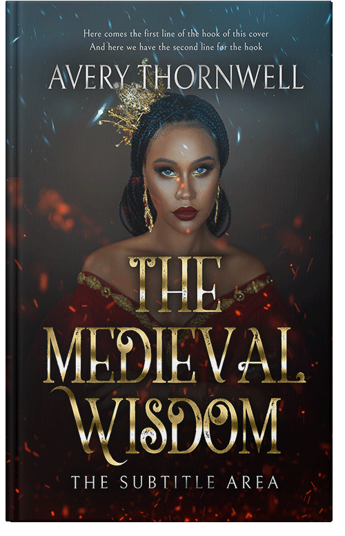 Front view of Premade  Book Cover - Thunder #17834 | BookCoverZone*