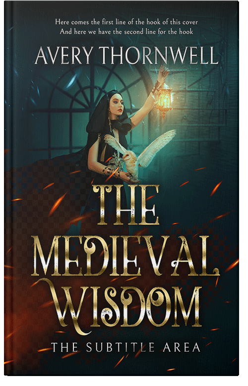 Front view of Premade  Book Cover - Woodsmoke #17835 | BookCoverZone*