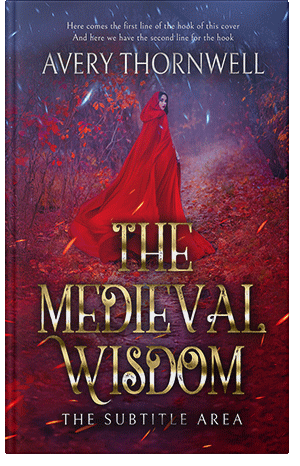 Premade Book Cover Wine Berry