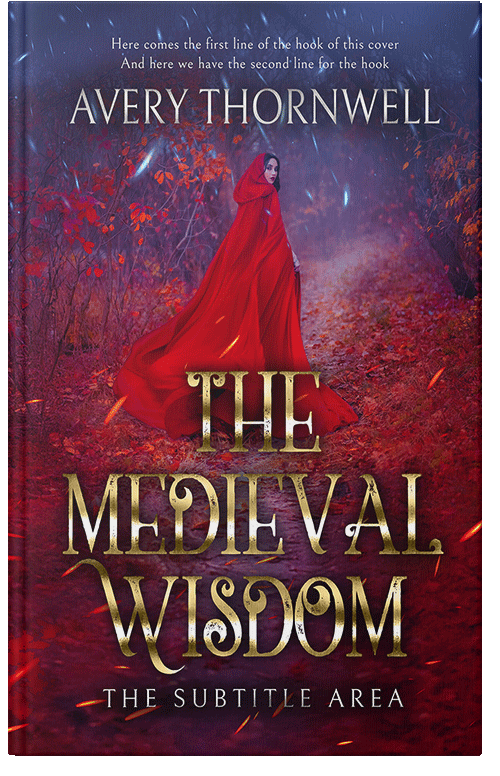 Front view of Premade  Book Cover - Wine Berry #17837 | BookCoverZone*