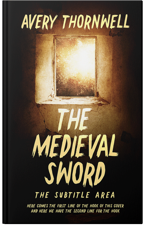 Front view of Premade  Book Cover - Crowshead #17842 | BookCoverZone*