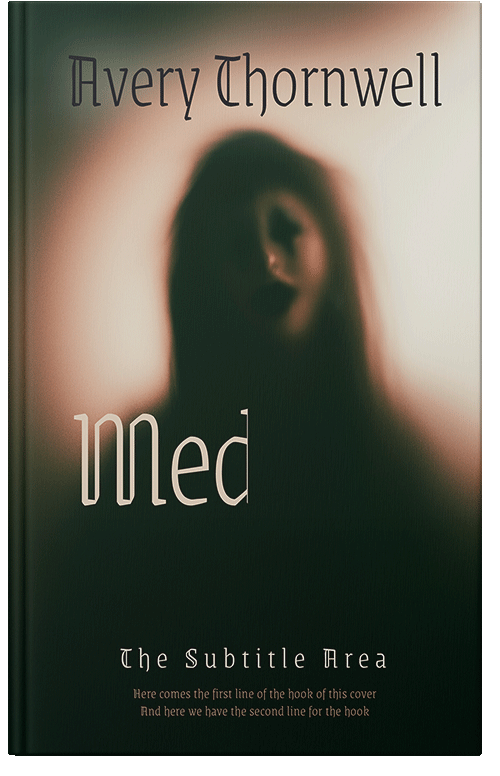 Front view of Premade  Book Cover - Vanilla #17850 | BookCoverZone*