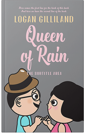 Premade Book Cover Star Dust