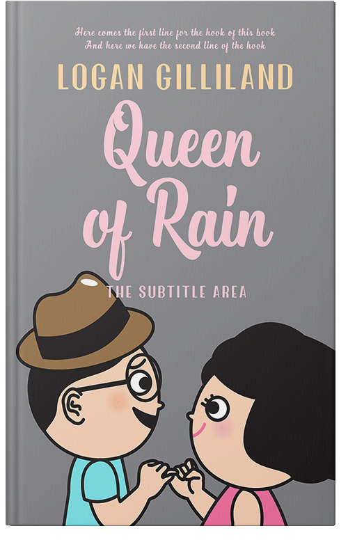 Front view of Premade Romance Book Cover - Star Dust #17853 | BookCoverZone*