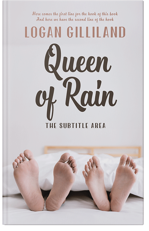 Front view of Premade Romance Book Cover - Bon Jour #17855 | BookCoverZone*