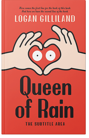 Premade Book Cover Flamingo