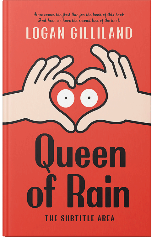 Front view of Premade Romance Book Cover - Flamingo #17857 | BookCoverZone*