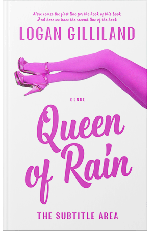 Premade Book Cover Orchid