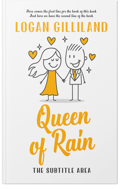 Front view of Premade Romance Book Cover - Sun #17863 | BookCoverZone*