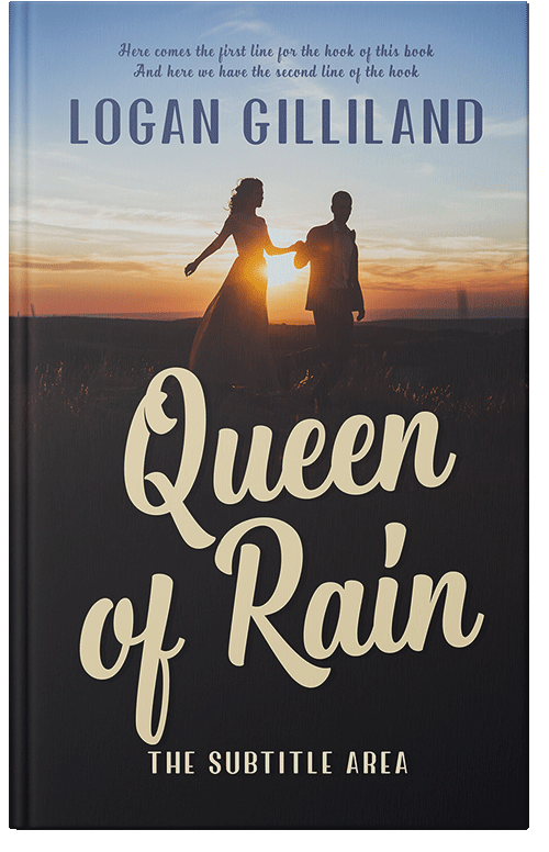 Front view of Premade Romance Book Cover - Thunder #17865 | BookCoverZone*