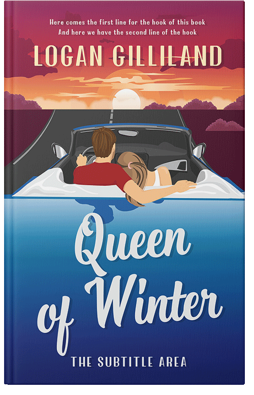 Front view of Premade Romance Book Cover - East Bay #17871 | BookCoverZone*