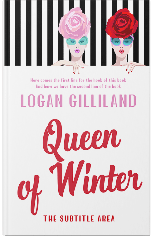 Front view of Premade Chick Lit Book Cover - Vanilla Ice #17872 | BookCoverZone*