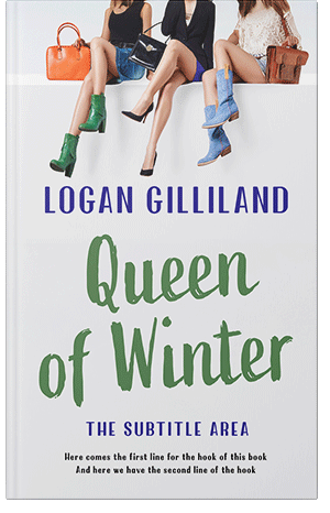 Premade Book Cover Mineral Green