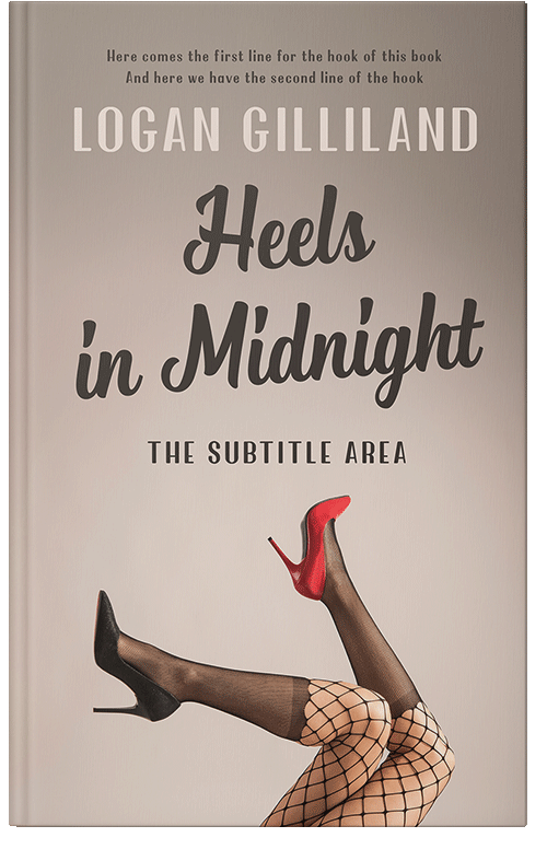 Front view of Premade Erotica Book Cover - Soft Amber #17875 | BookCoverZone*