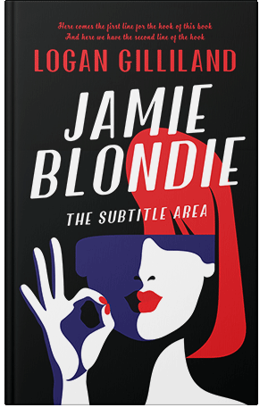 Premade Book Cover Ebony