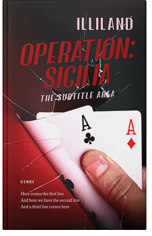 Premade Book Cover Petite Orchid