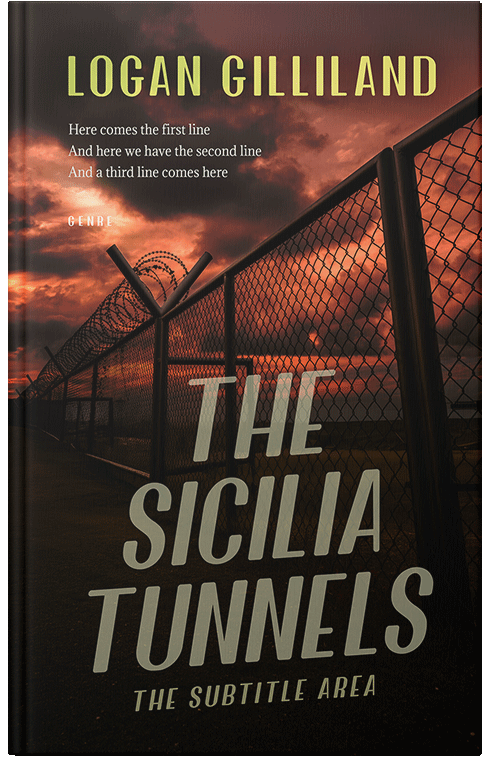 Front view of Premade Mystery & Thriller & Suspense Book Cover - Muddy Waters #17910 | BookCoverZone*