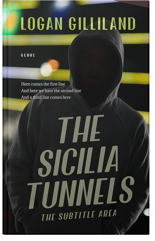 Front view of Premade Mystery & Thriller & Suspense Book Cover - Green Smoke #17911 | BookCoverZone*