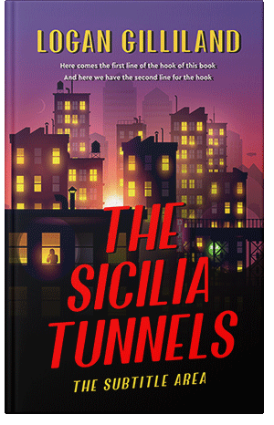 Premade Book Cover Cinnabar