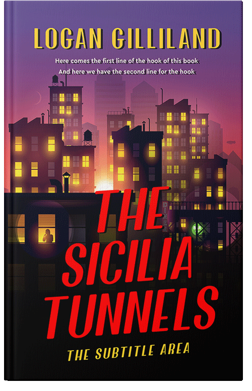 Front view of Premade Mystery & Thriller & Suspense Book Cover - Cinnabar #17917 | BookCoverZone