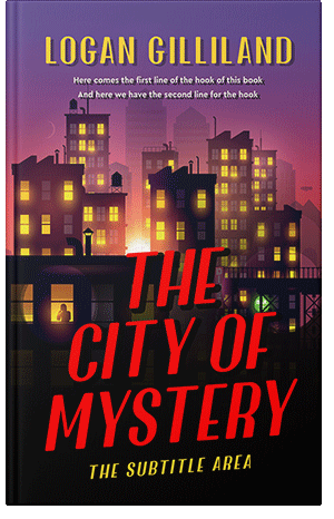 Premade Book Cover Cinnabar