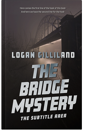 Premade Book Cover Cocoa Brown