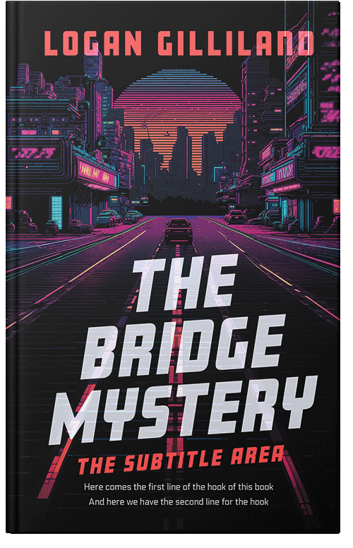 Front view of Premade Science Fiction Book Cover - Careys Pink #17925 | BookCoverZone*