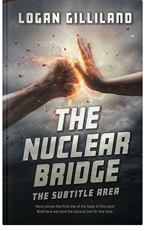 Premade Book Cover Shark